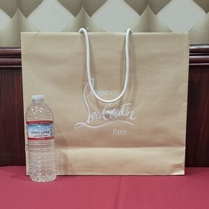 Christian Louboutin large paper gift shopping bag